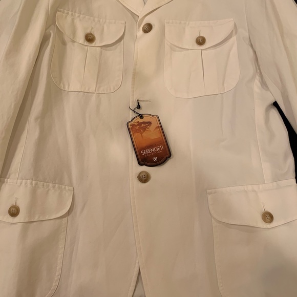 Cremieux Serengeti Collection Off-White Jacket - Picture 2 of 9
